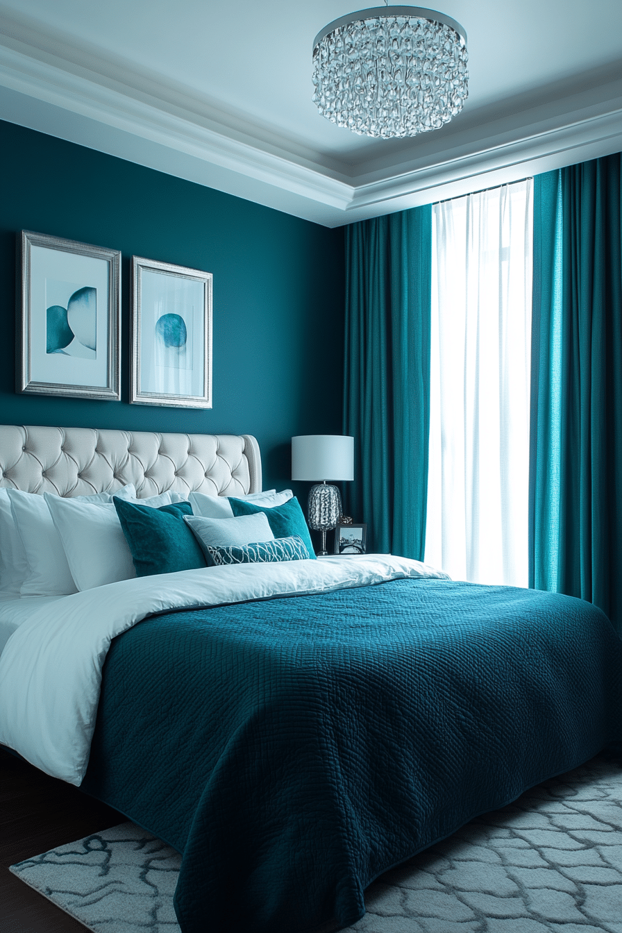 19 Dark Teal Bedroom Ideas for a Cozy and Dramatic Vibe