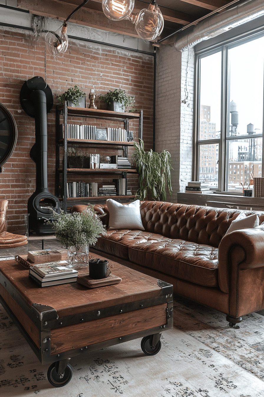 19 Industrial Farmhouse Living Room Ideas With Creative Decor Tips