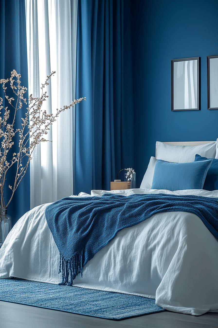 19 Minimal Blue Bedroom Ideas That Blend Elegance and Simplicity