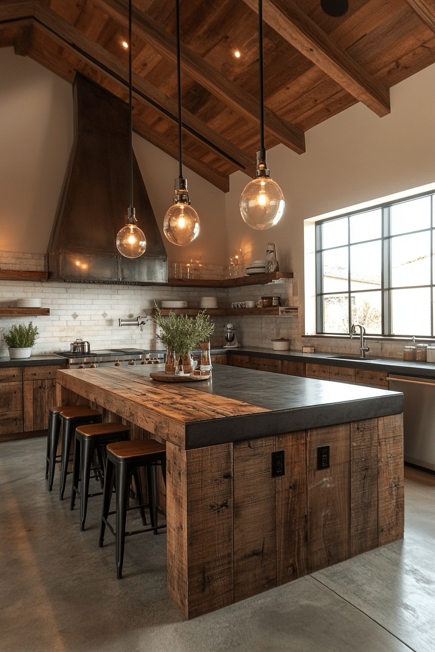 19 Industrial Farmhouse Kitchen Ideas for a Perfect Fusion of Styles