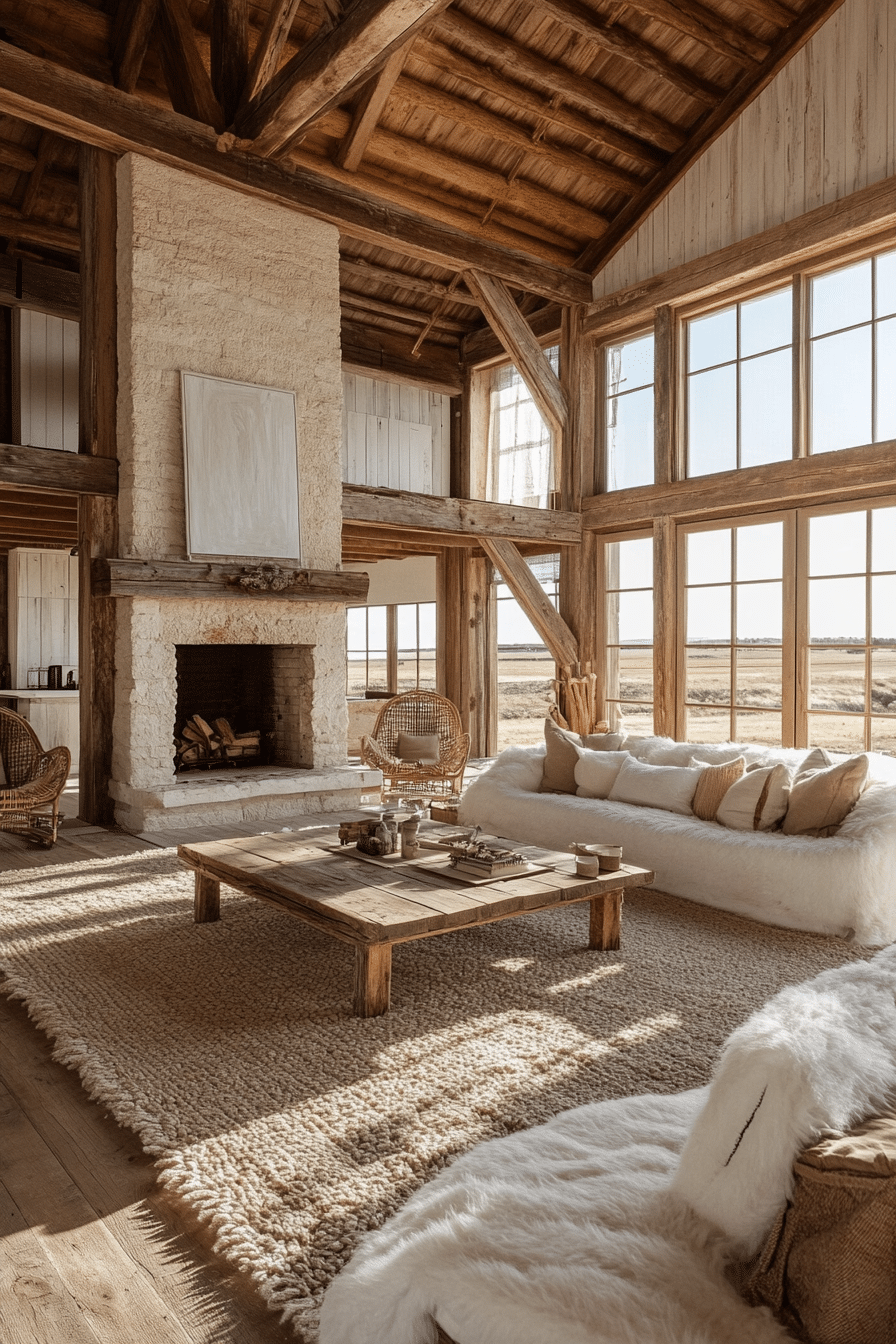 19 Industrial Farmhouse Living Room Ideas With Creative Decor Tips