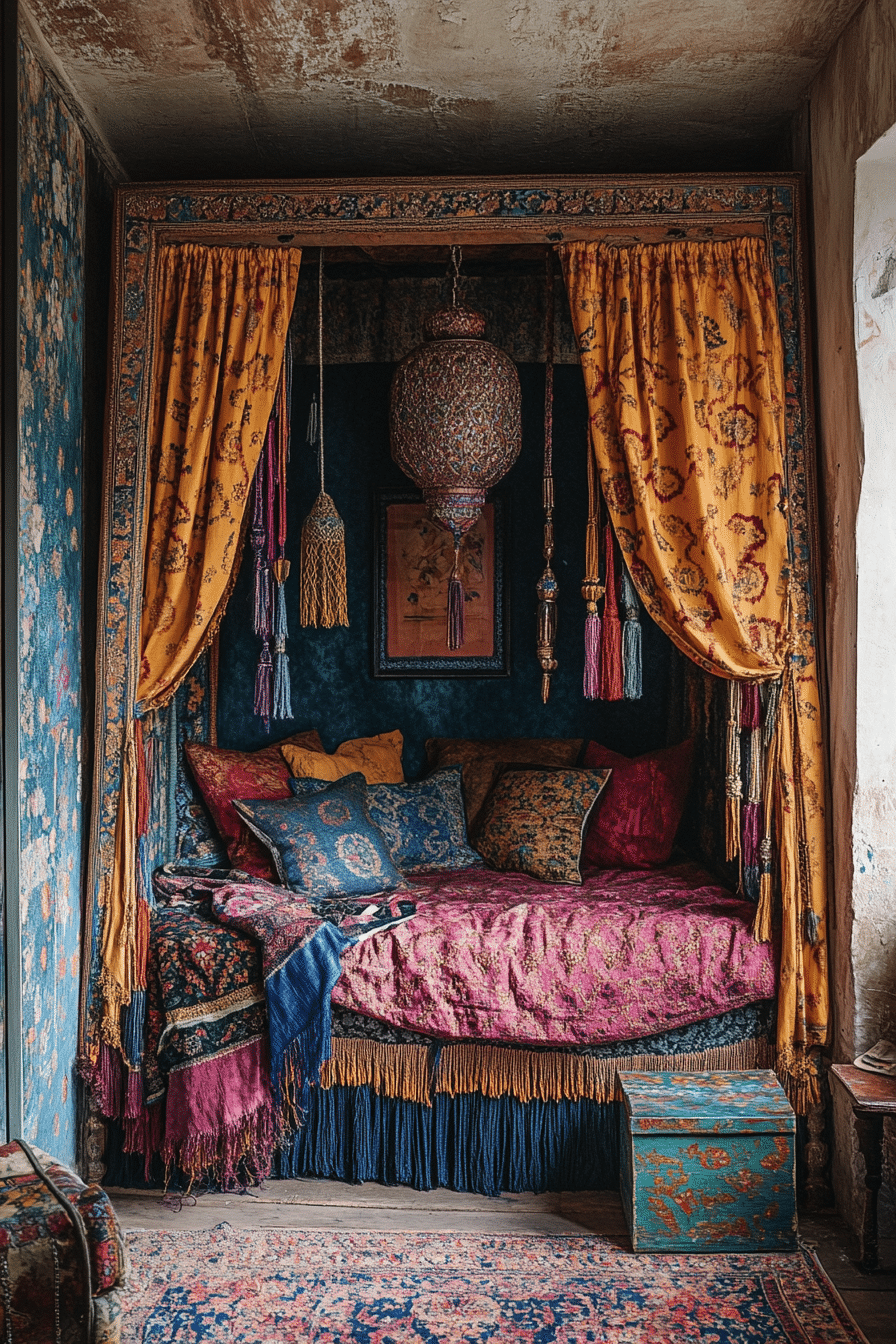 19 Boho Bedroom Curtain Ideas Perfect for Any Budget