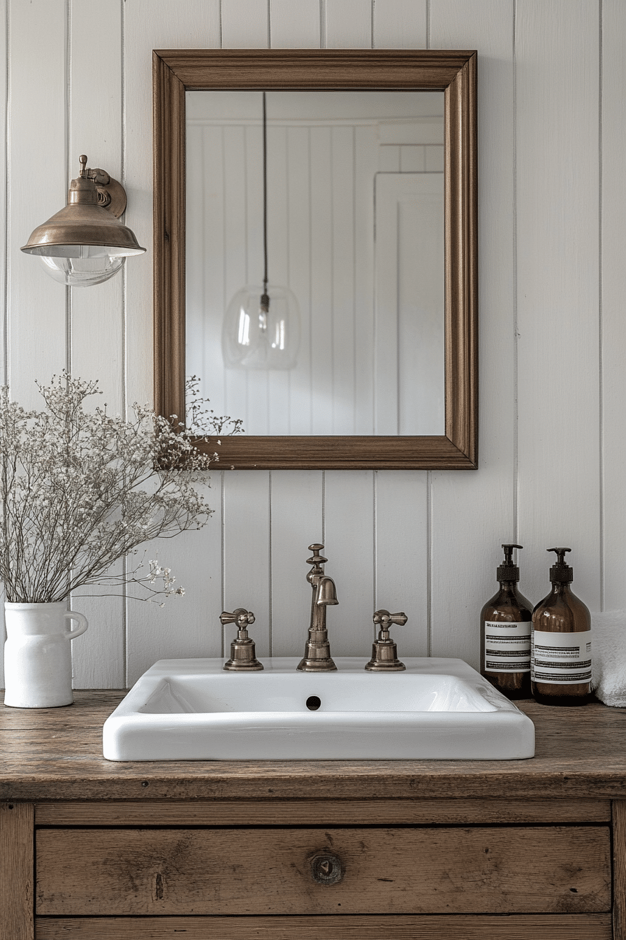 20 Vintage Modern Bathroom Ideas That Perfectly Merge Retro and Minimalist Designs