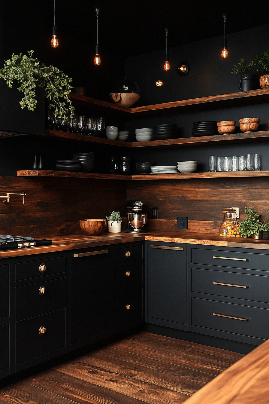 19 Black Modern Kitchen Ideas for a Chic and Polished Finish