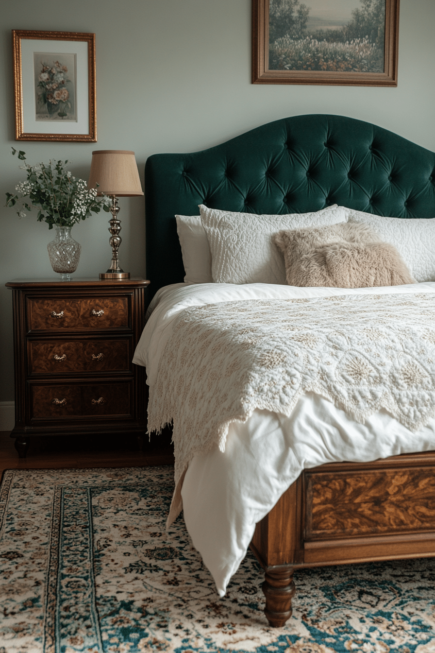 20 Emerald Green Art Deco Bedroom Ideas to Transform Your Bedroom into a Glamorous Haven