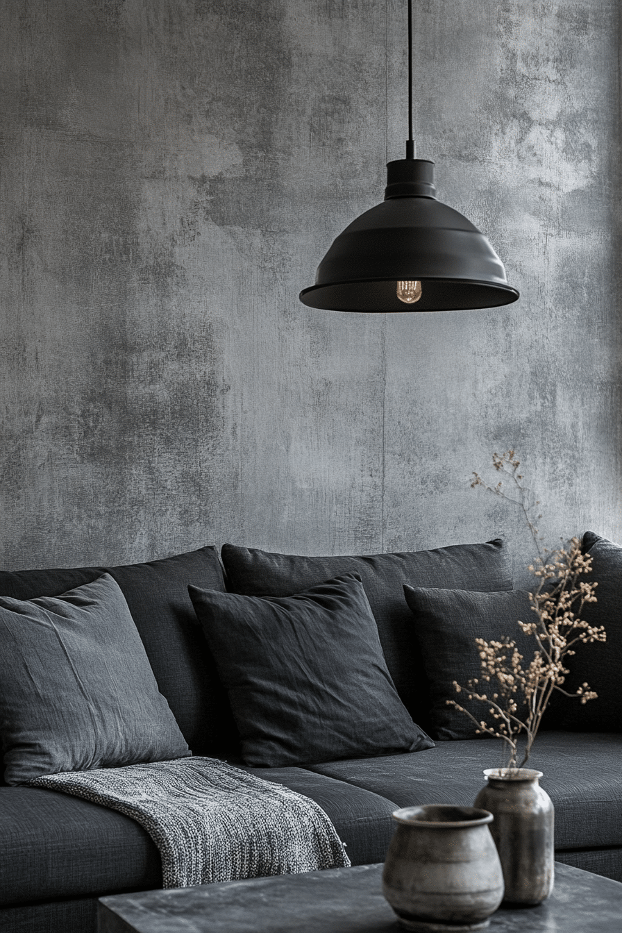 19 Dark Grey Couch Living Room Ideas to Create a Relaxing Ambiance