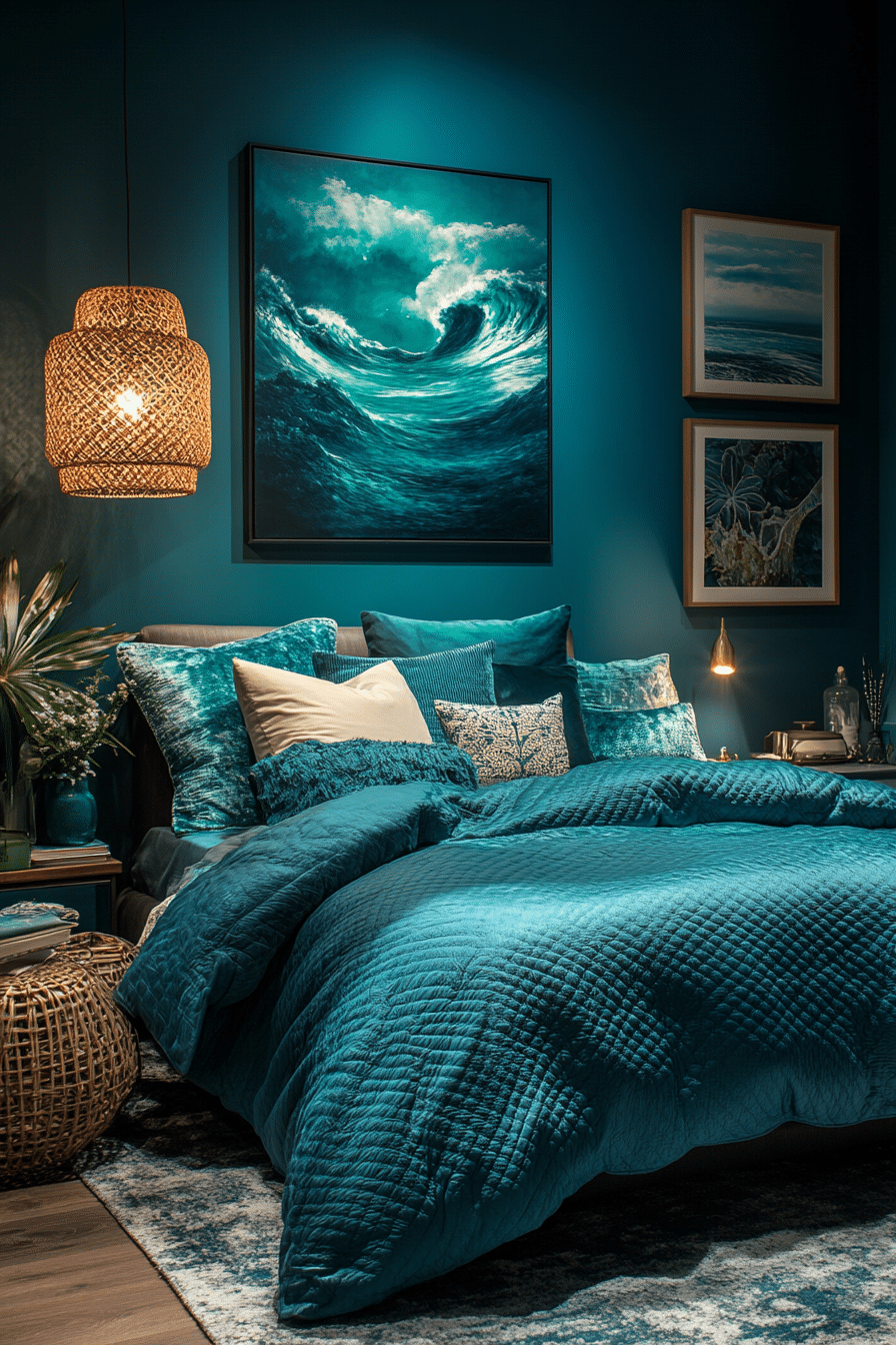 19 Dark Teal Bedroom Ideas for a Cozy and Dramatic Vibe