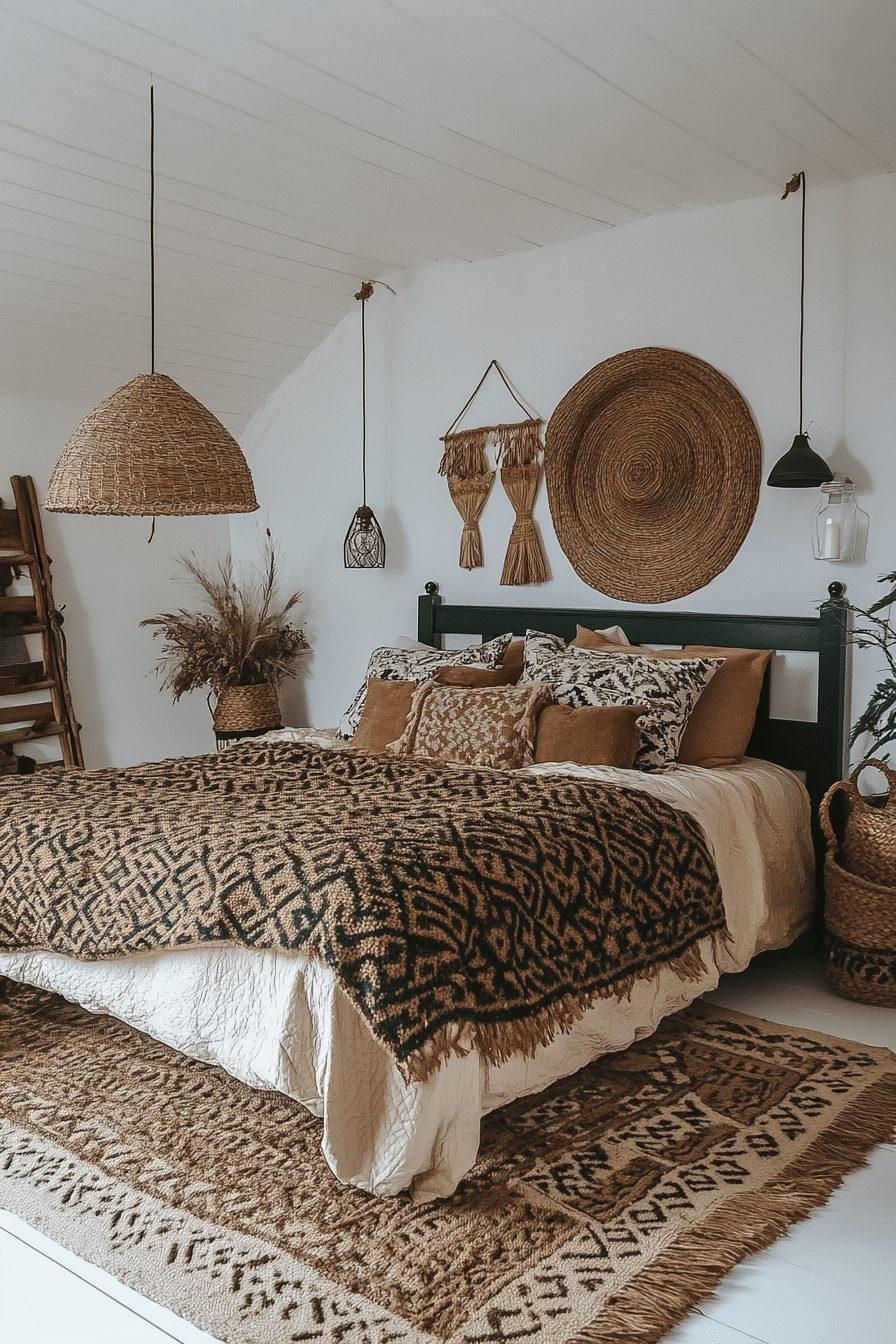 19 Black Boho Bedroom Ideas That Perfectly Balance Dark and Light