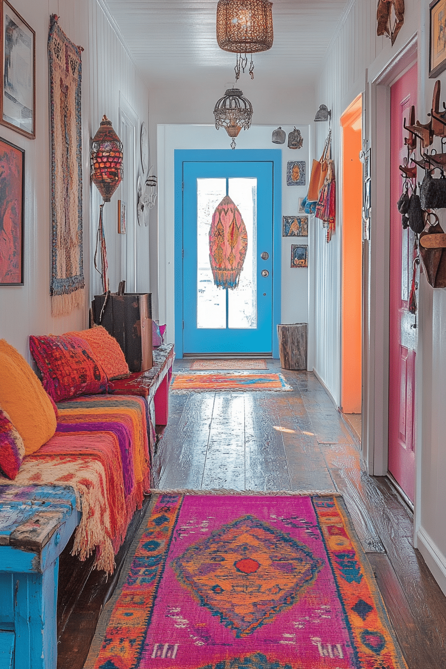 20 Boho Entryway Ideas for a Relaxing and Beautiful Way to Greet Guests