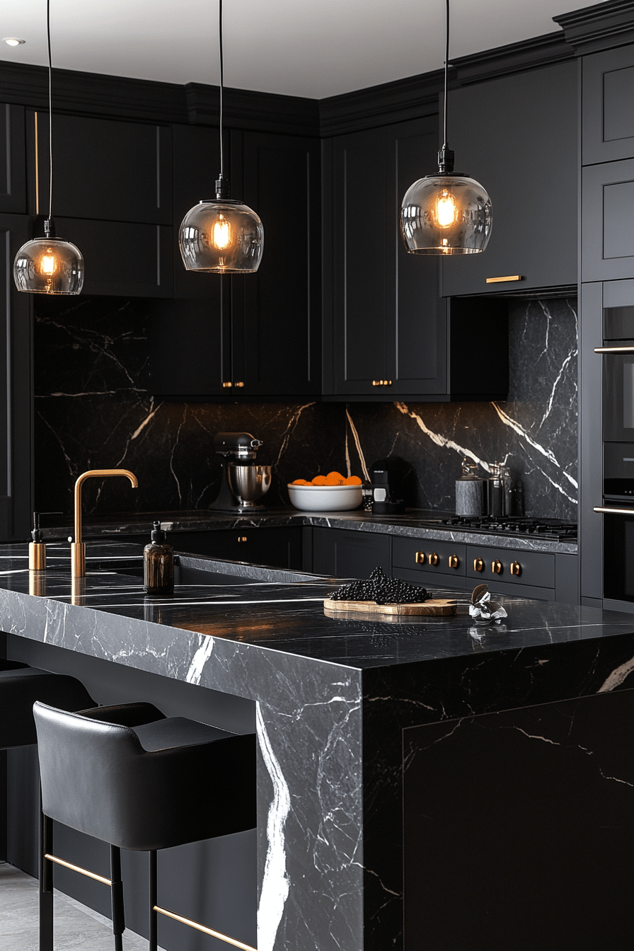 19 Black Modern Kitchen Ideas for a Chic and Polished Finish