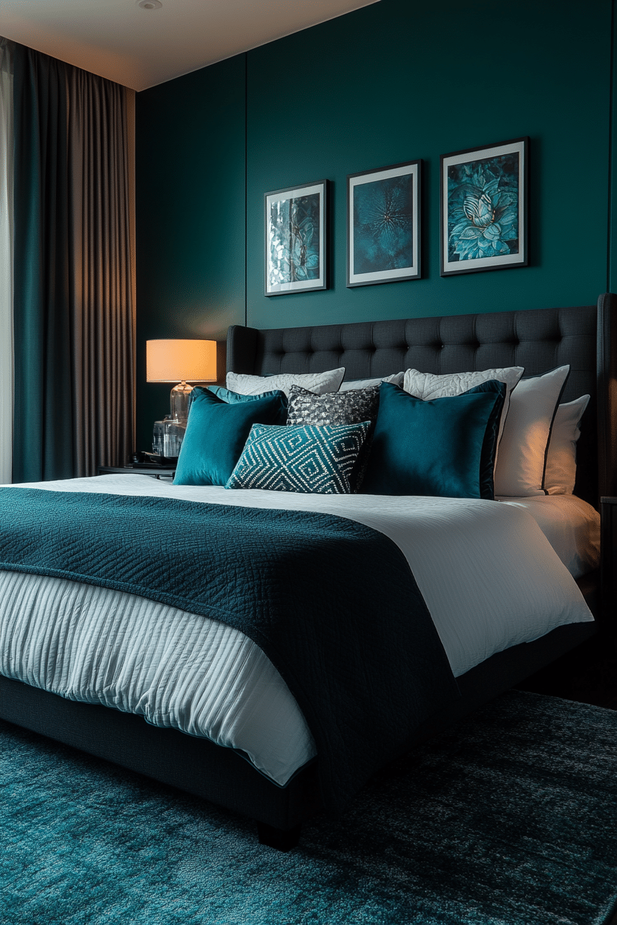 19 Dark Teal Bedroom Ideas for a Cozy and Dramatic Vibe