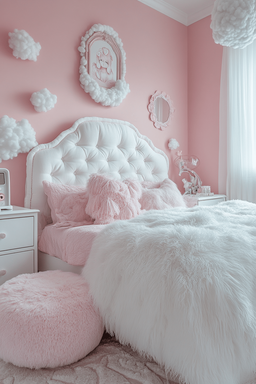 20 Pink and White Bedroom Ideas That Exude Softness and Sophistication