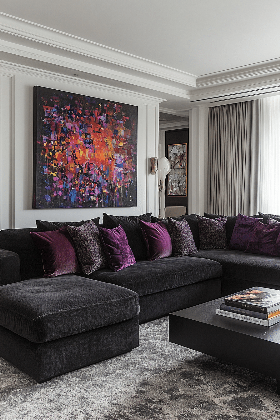 19 Dark Grey Couch Living Room Ideas to Create a Relaxing Ambiance