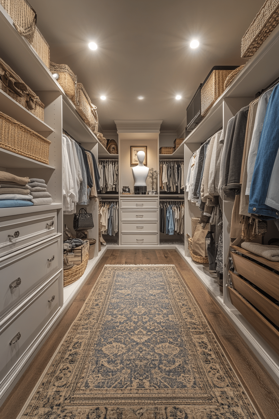 19 Walk In Closets That Will Spark Organization Goals