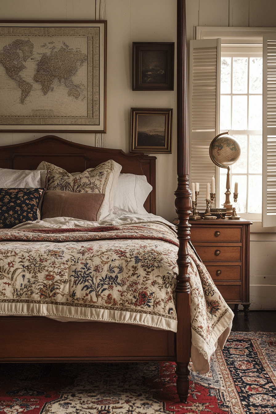 20 Vintage Bedroom Ideas to Create a Beautifully Nostalgic Space