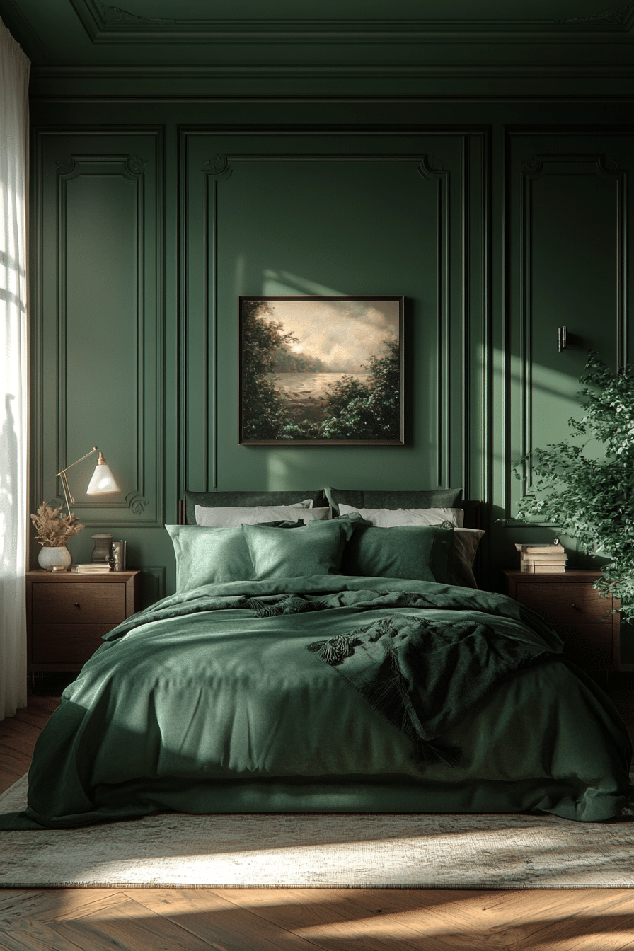 19 Dark Green Bedroom Ideas for a Bold and Sophisticated Look