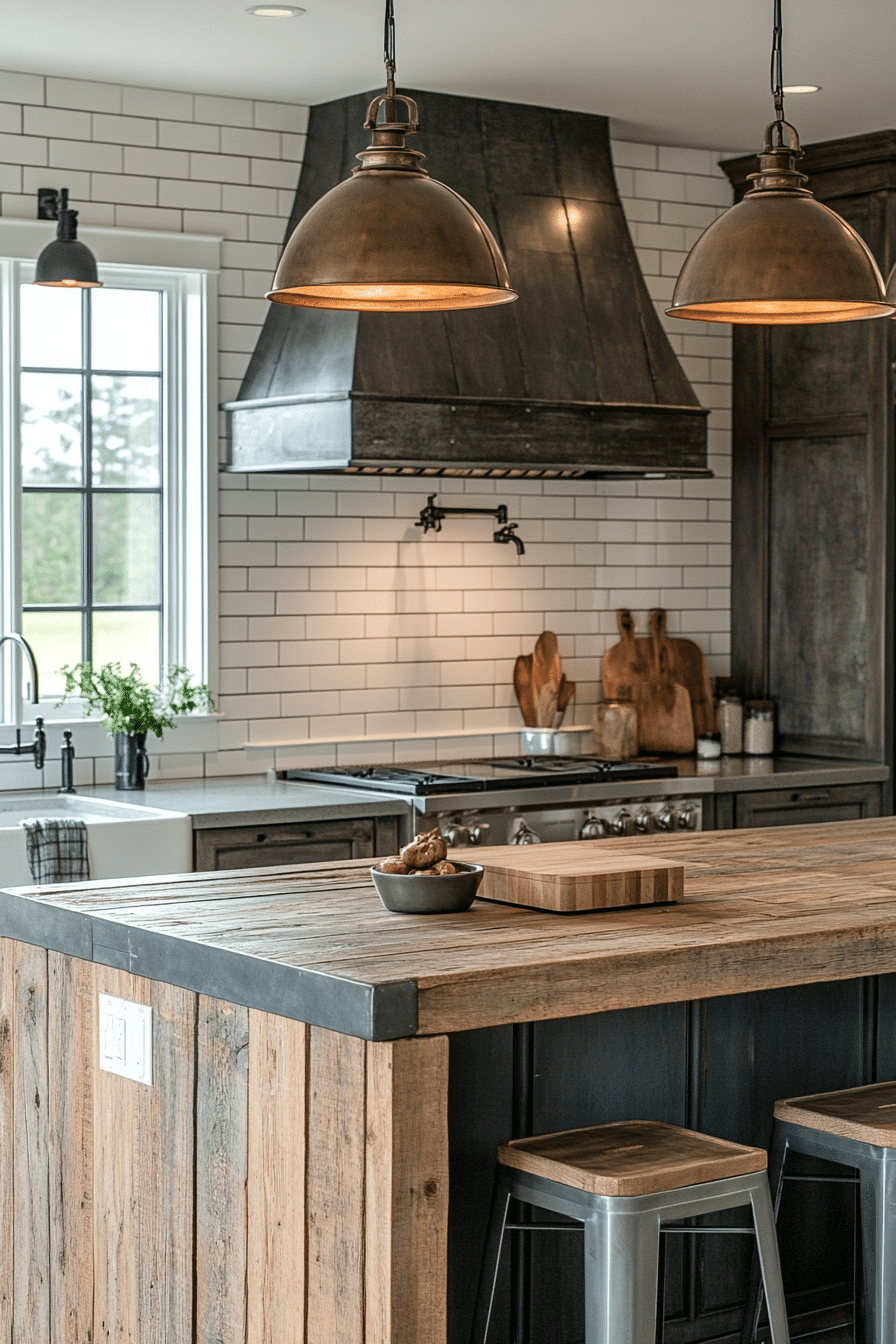 19 Industrial Farmhouse Kitchen Ideas for a Perfect Fusion of Styles