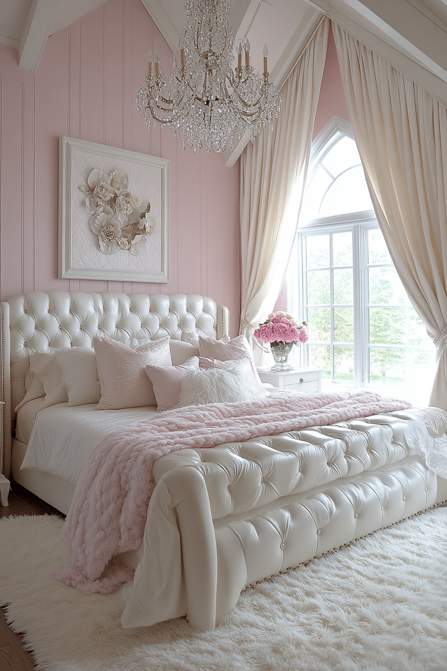 20 Pink and White Bedroom Ideas That Exude Softness and Sophistication