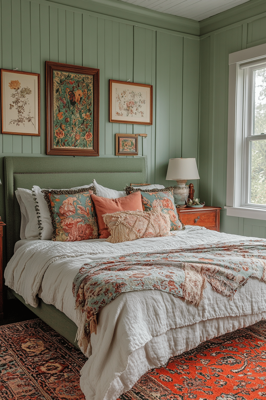 19 Sage Green Farmhouse Bedroom Ideas for a Relaxing Ambiance