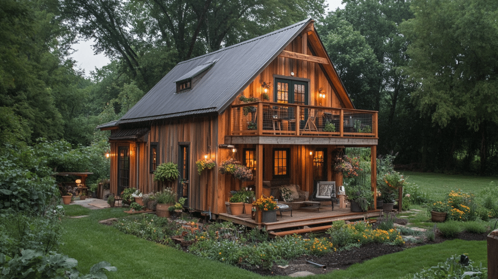 small barn house