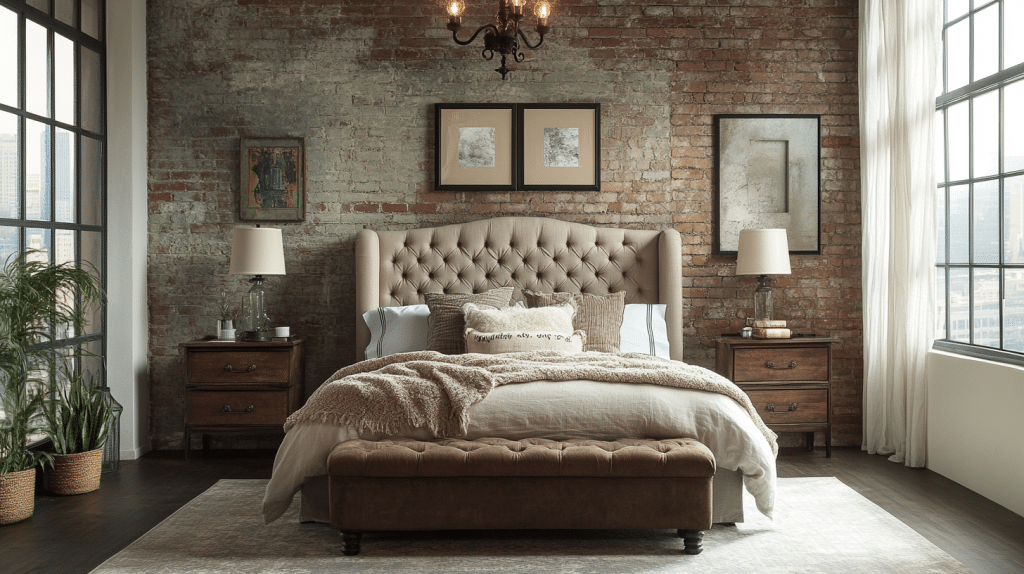 vintage bedroom