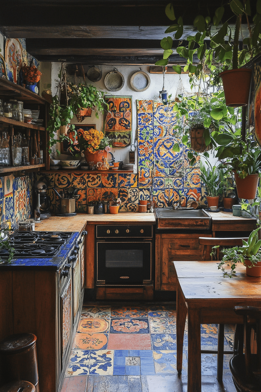 20 Boho Kitchen Ideas for Crafting a Beautiful, Bohemian-Inspired Cooking Area