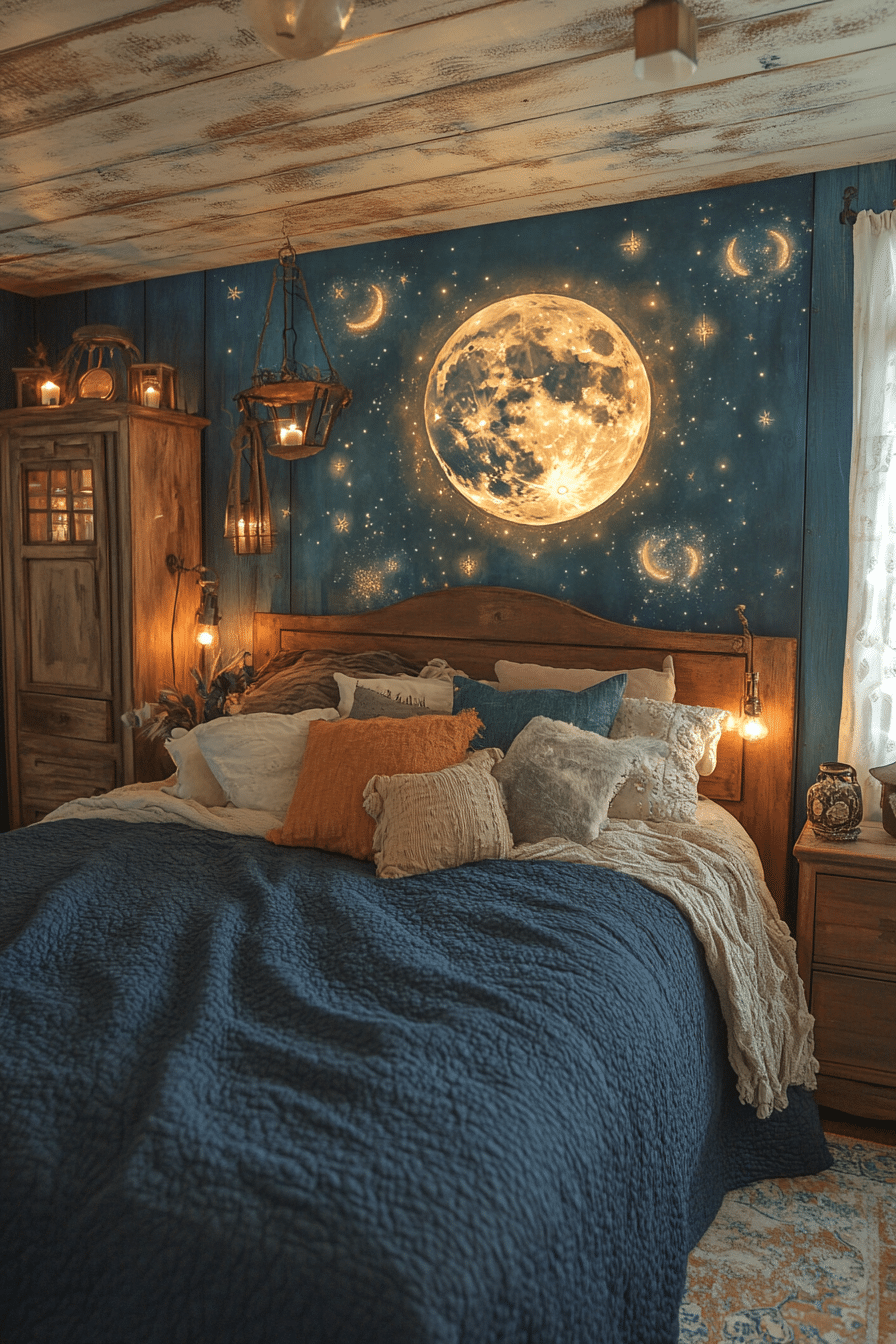 20 Rustic Boho Witchy Bedroom Ideas to Infuse Your Space with Mystical Elegance