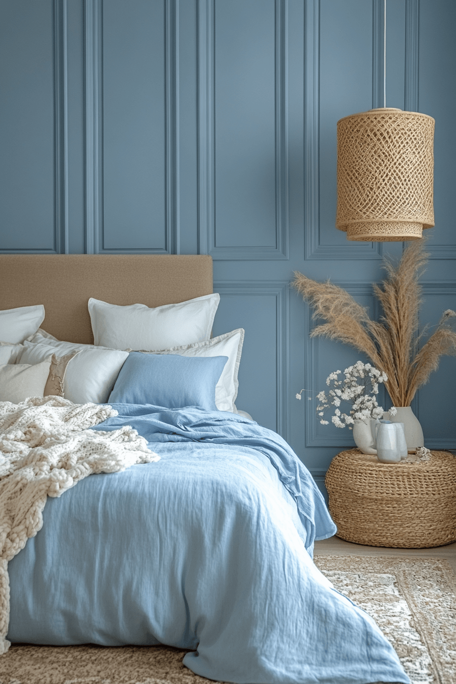 25 Blue Boho Girls Bedroom Ideas for a Fresh and Fun Bedroom Design