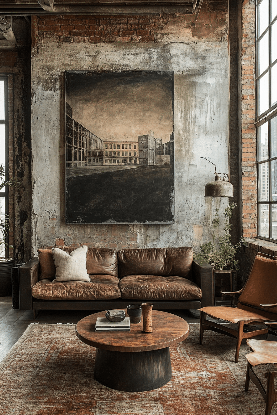 20 Industrial Living Room Ideas to Infuse Your Space with Raw Charm