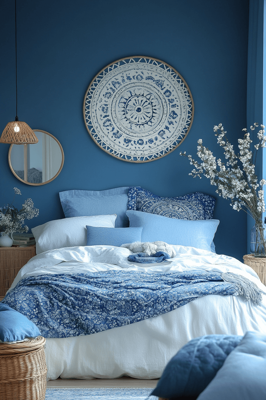 25 Blue Boho Girls Bedroom Ideas for a Fresh and Fun Bedroom Design