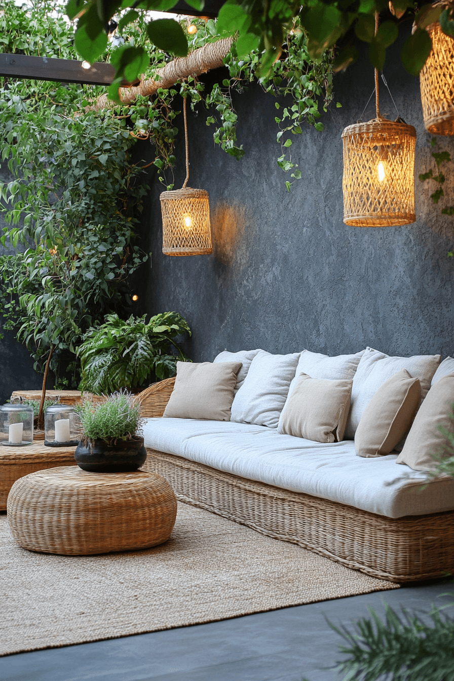 25 Scandi Boho Patio Ideas for a Bold Yet Comfortable Outdoor Space