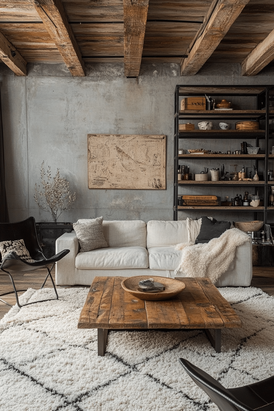 20 Industrial Living Room Ideas to Infuse Your Space with Raw Charm