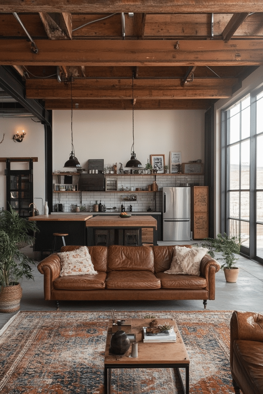 20 Industrial Living Room Ideas to Infuse Your Space with Raw Charm