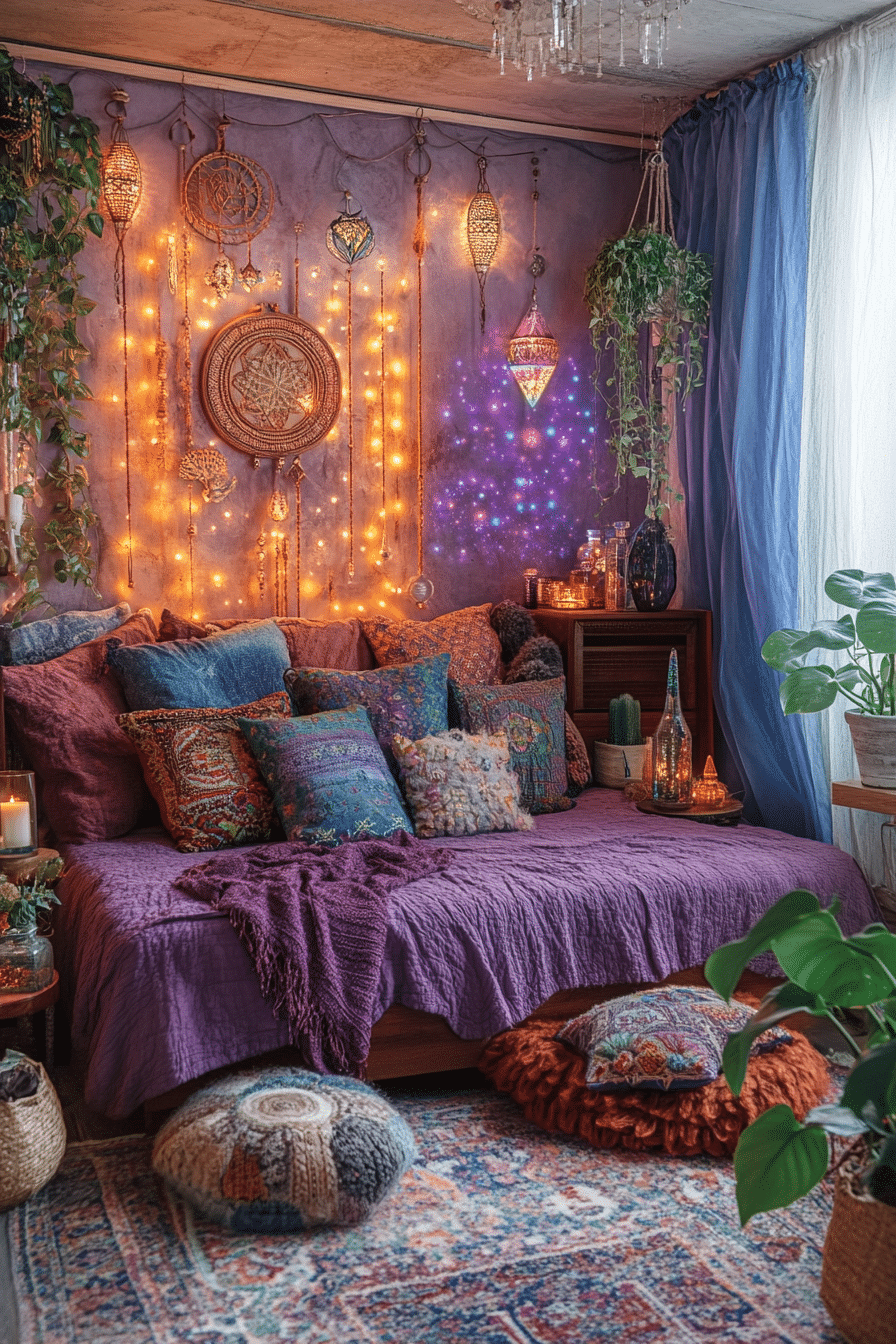 20 Boho Witchy Bedroom Ideas to Add Enchantment and Comfort to Your Room