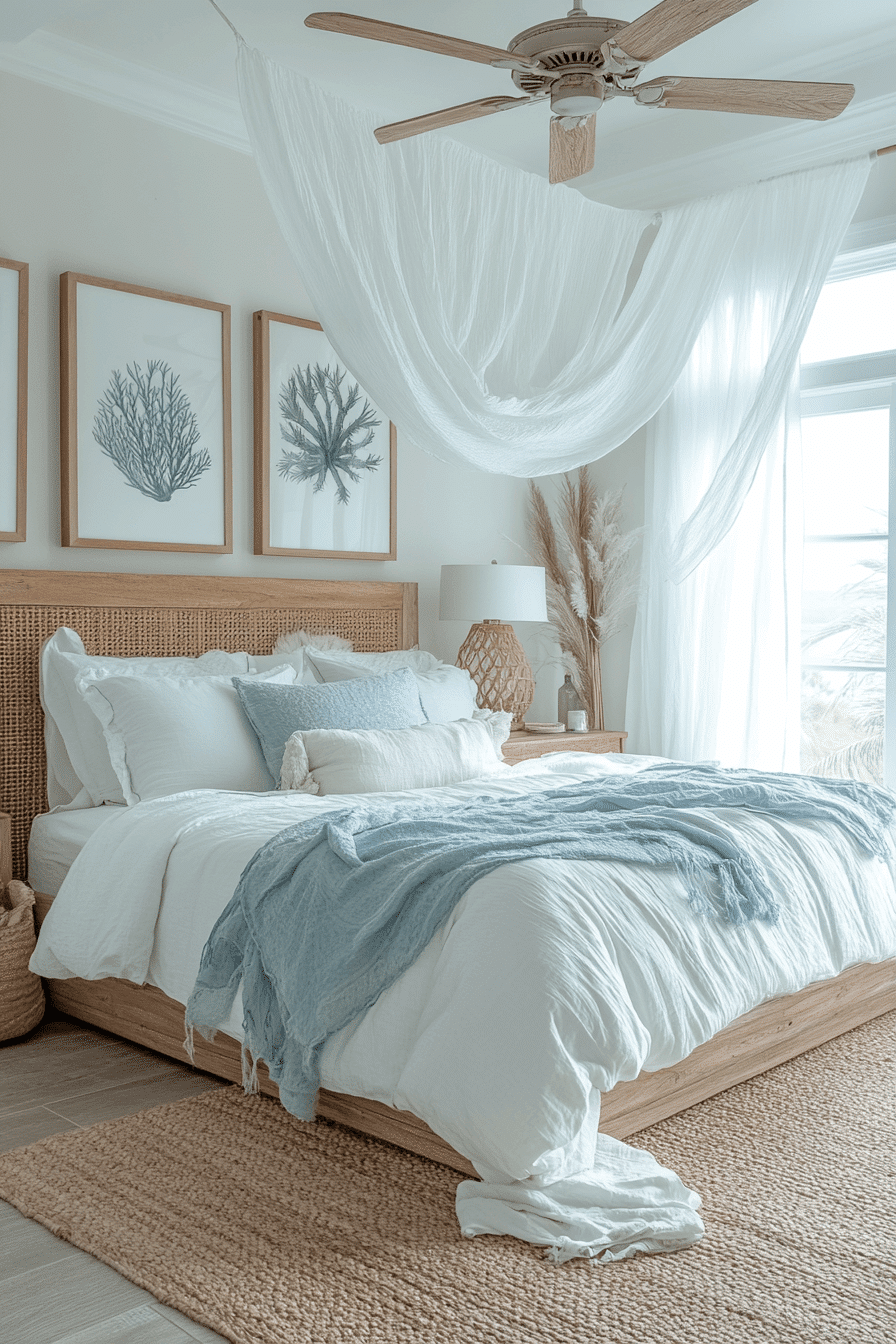 25 Boho Coastal Bedroom Ideas to Create Your Perfect Seaside Escape