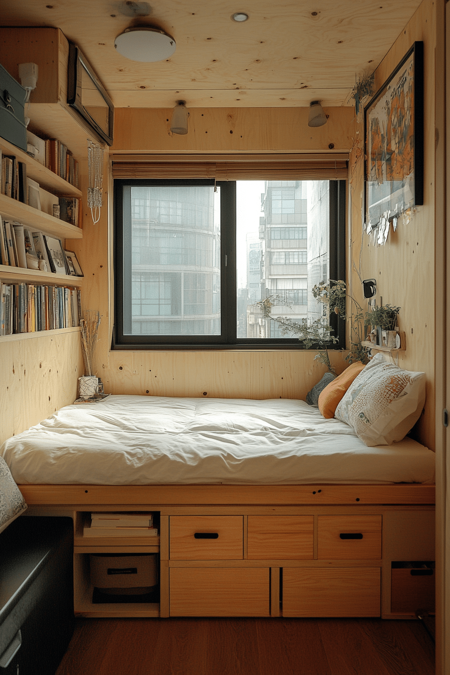 20 Tiny Bedroom Apartment Ideas to Make Your Space Feel Bigger and Brighter