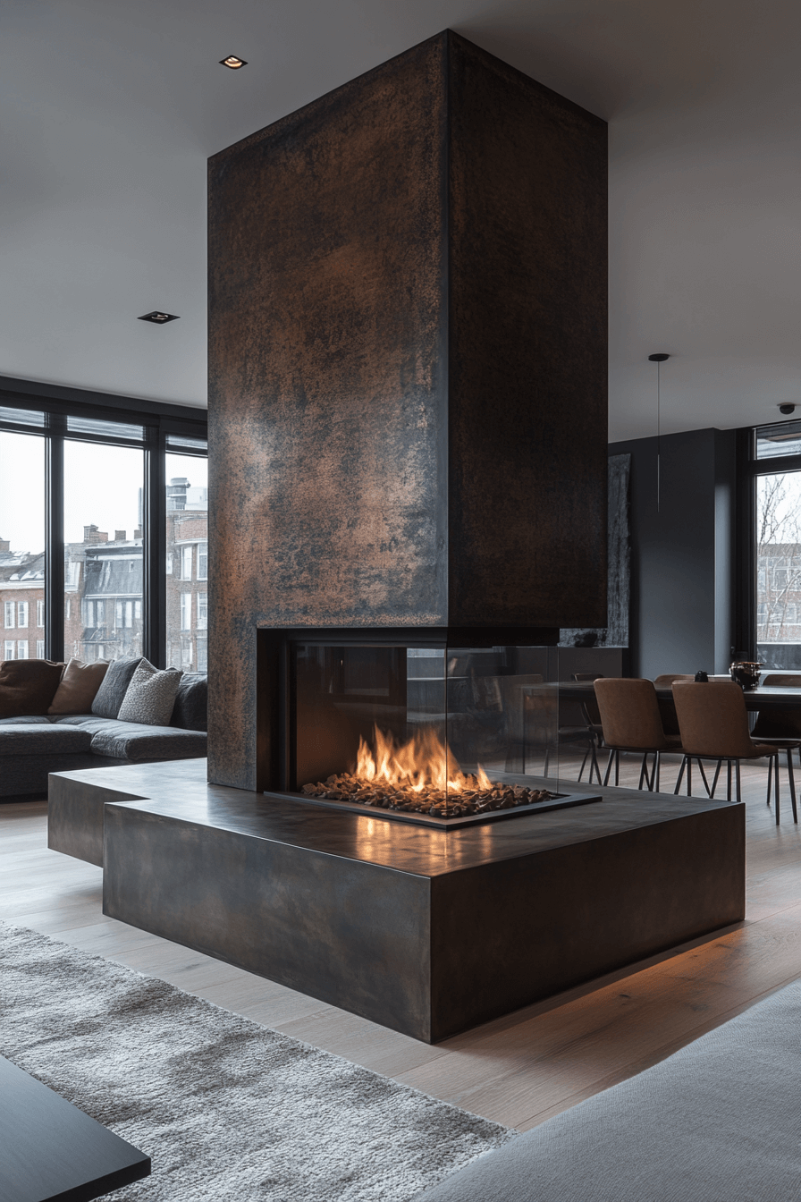 25 Modern Fireplace Ideas for a Gorgeous and Efficient Centerpiece