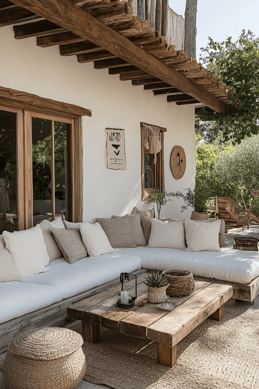 25 Scandi Boho Patio Ideas for a Bold Yet Comfortable Outdoor Space