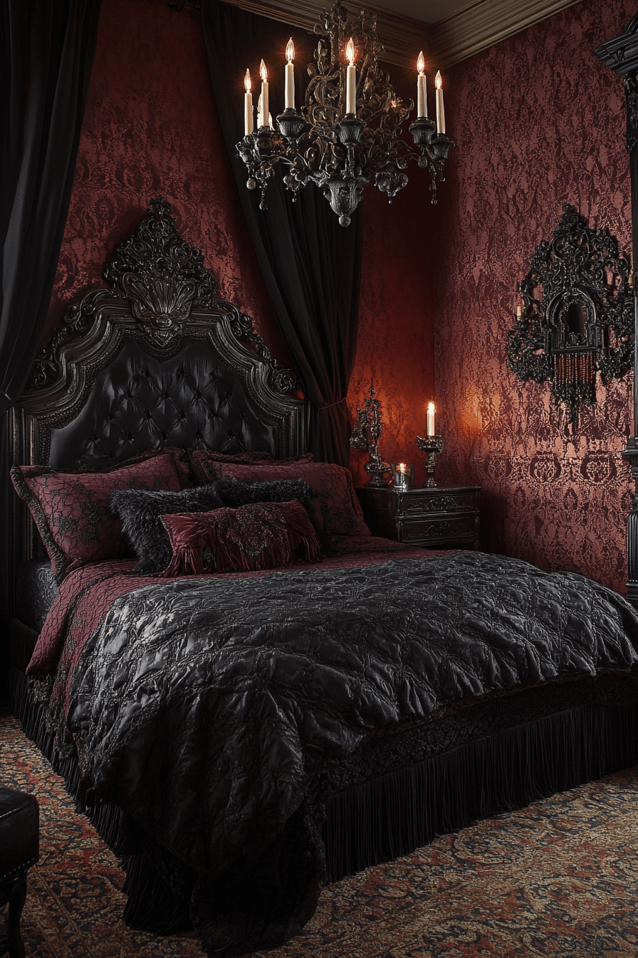 25 Dark Feminine Bedroom Ideas for a Beautiful Bedroom Full of Depth and Romance