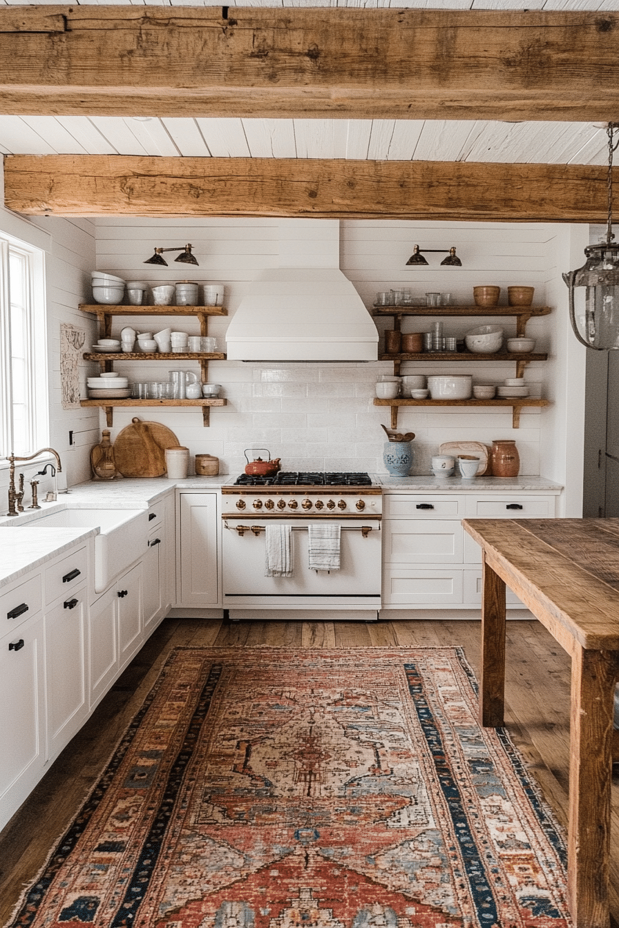 20 Rustic Kitchen Ideas to Inspire a Beautifully Vintage Cooking Area