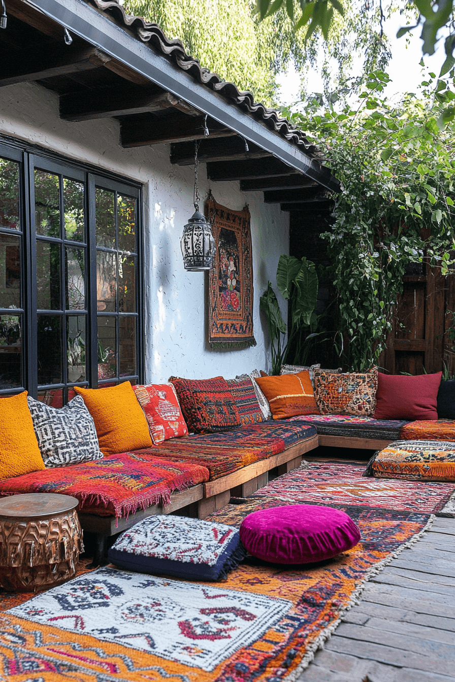 25 Scandi Boho Patio Ideas for a Bold Yet Comfortable Outdoor Space