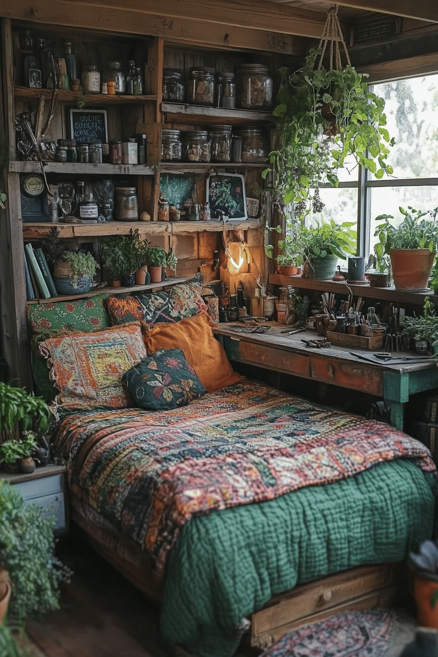 20 Rustic Boho Witchy Bedroom Ideas to Infuse Your Space with Mystical Elegance