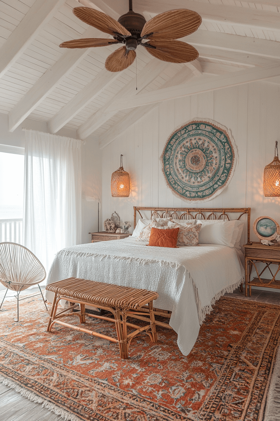 25 Boho Coastal Bedroom Ideas to Create Your Perfect Seaside Escape