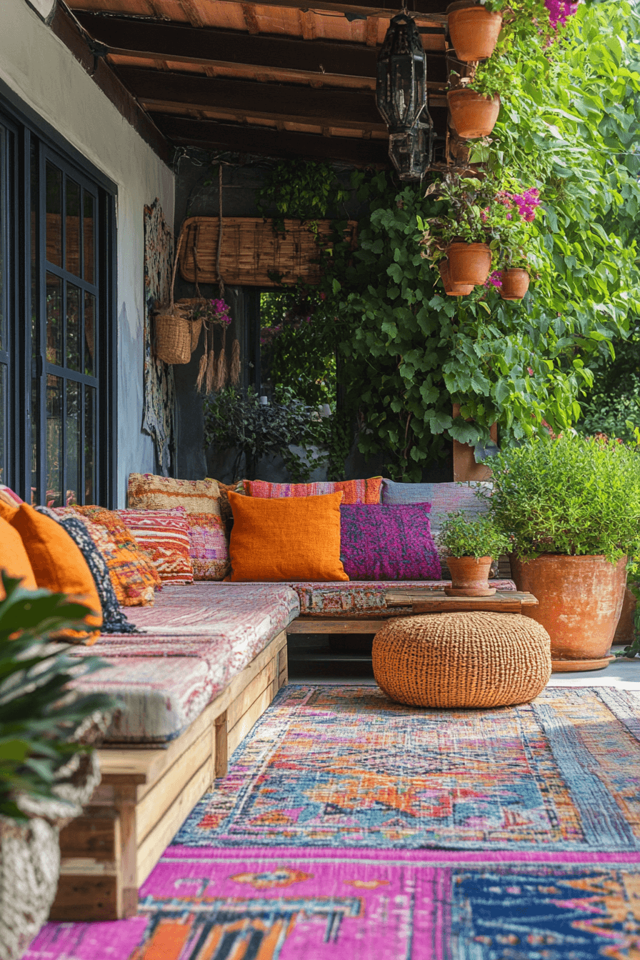 25 Scandi Boho Patio Ideas for a Bold Yet Comfortable Outdoor Space