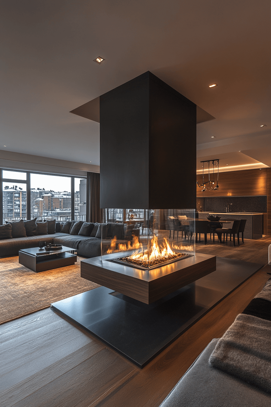 25 Modern Fireplace Ideas for a Gorgeous and Efficient Centerpiece