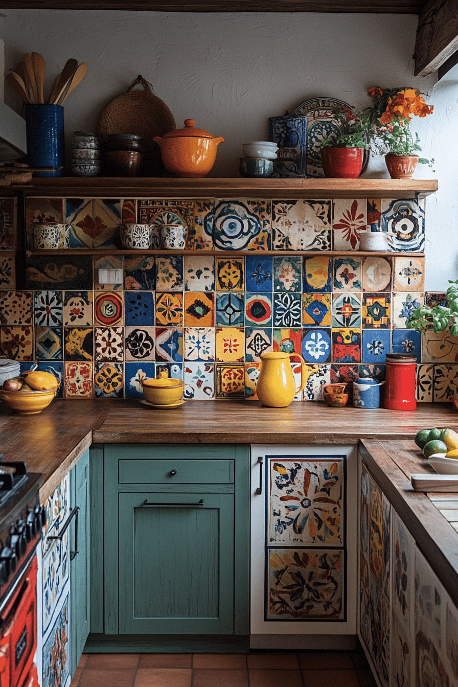 20 Boho Kitchen Ideas for Crafting a Beautiful, Bohemian-Inspired Cooking Area