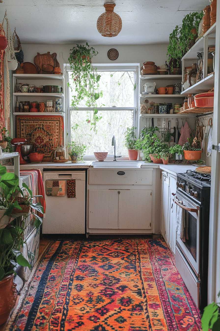 20 Boho Kitchen Ideas for Crafting a Beautiful, Bohemian-Inspired Cooking Area