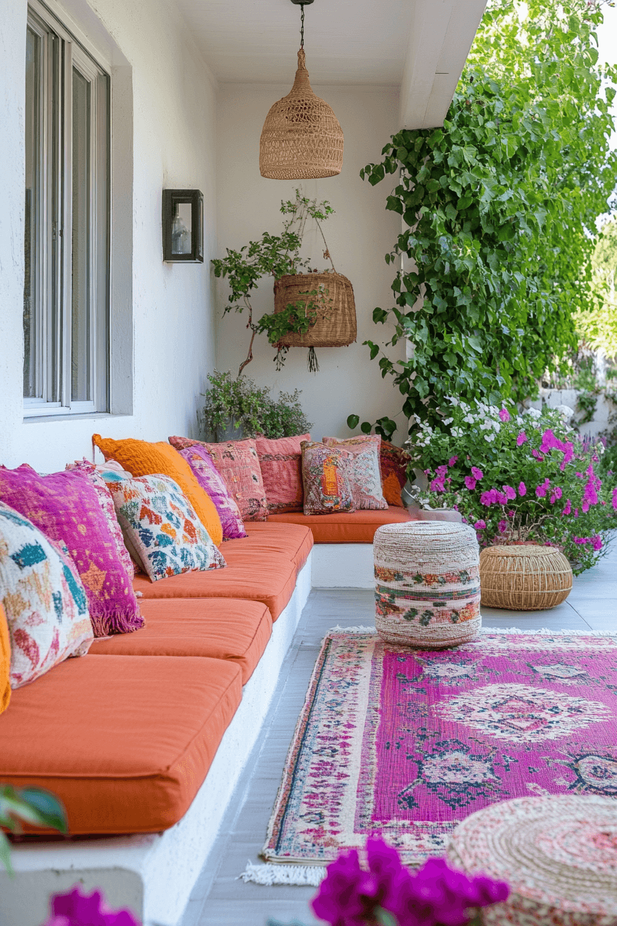 25 Scandi Boho Patio Ideas for a Bold Yet Comfortable Outdoor Space