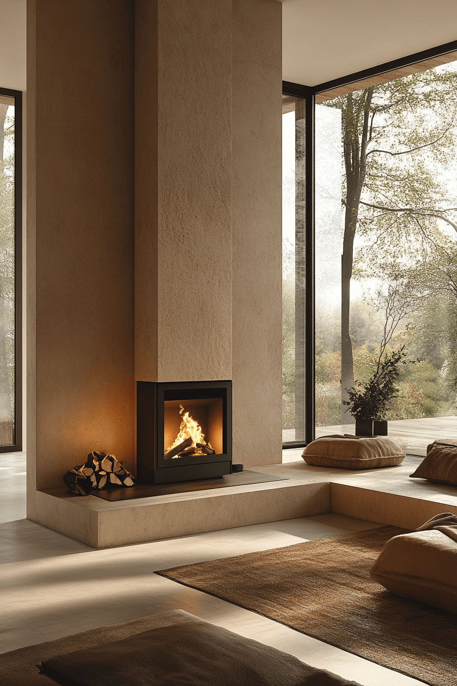 25 Modern Fireplace Ideas for a Gorgeous and Efficient Centerpiece