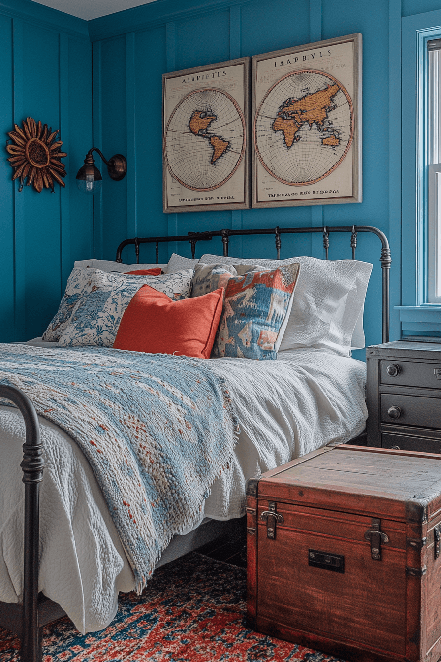 25 Blue Boho Girls Bedroom Ideas for a Fresh and Fun Bedroom Design